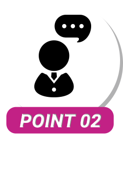 POINT02 気軽に相談できる